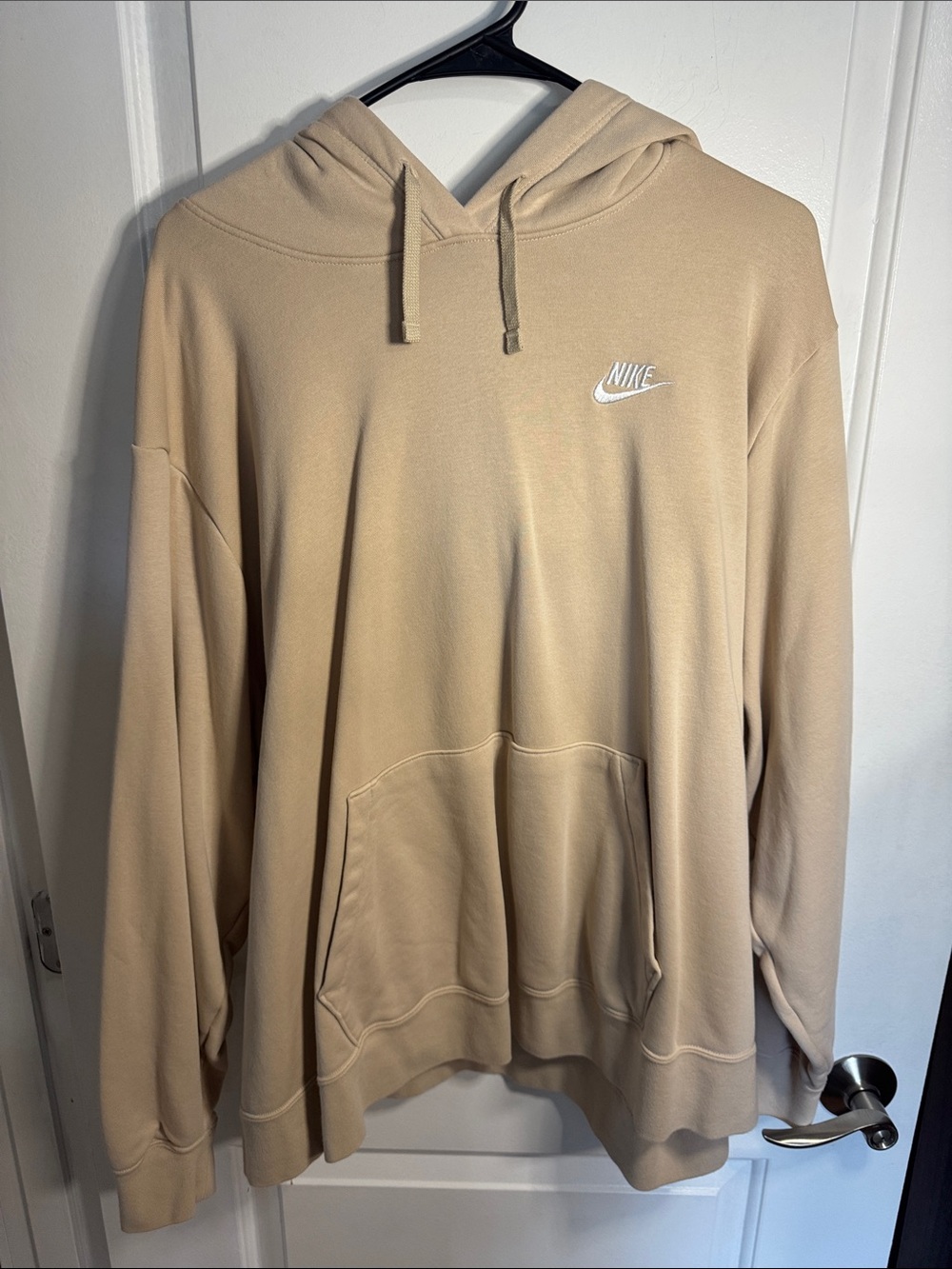 Nike Women’s Hoodie - Beige Casual Pullover